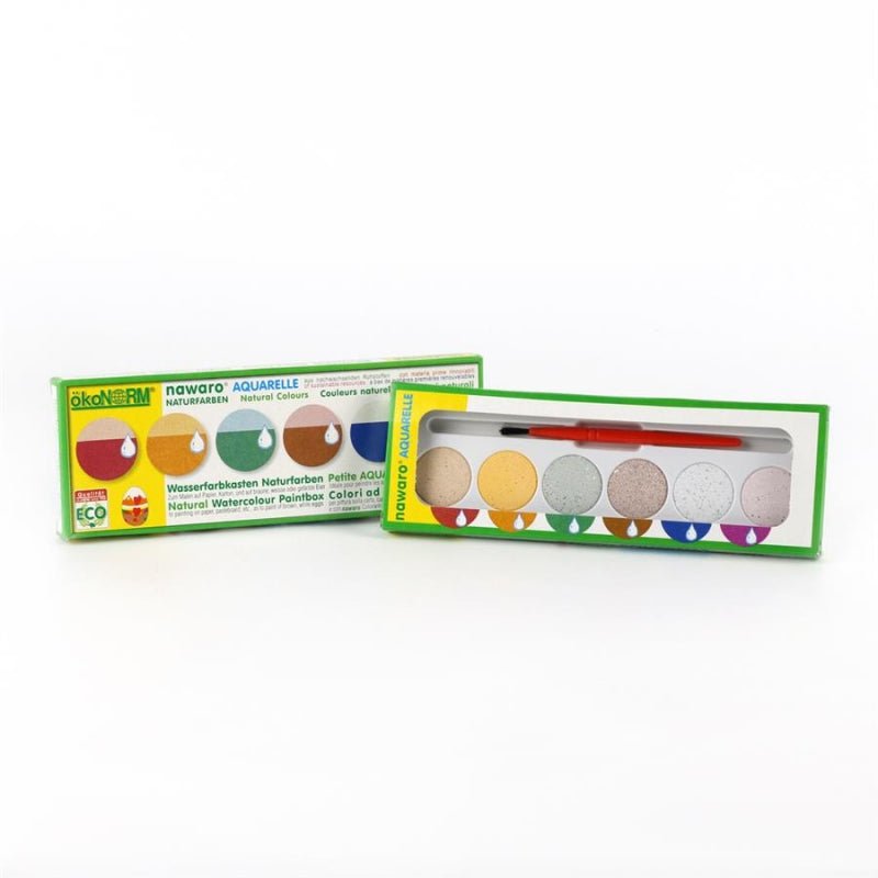 ÖkoNorm Doğal Sulu Boya ( Ø23mm tabletler - 6 renk )-Resim & Çizim & Boya-2-Kidsmondo