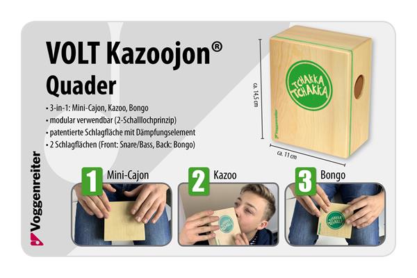 VOLT KazooJon® (küboid)-Çocuk Müzik Aletleri-2-Kidsmondo