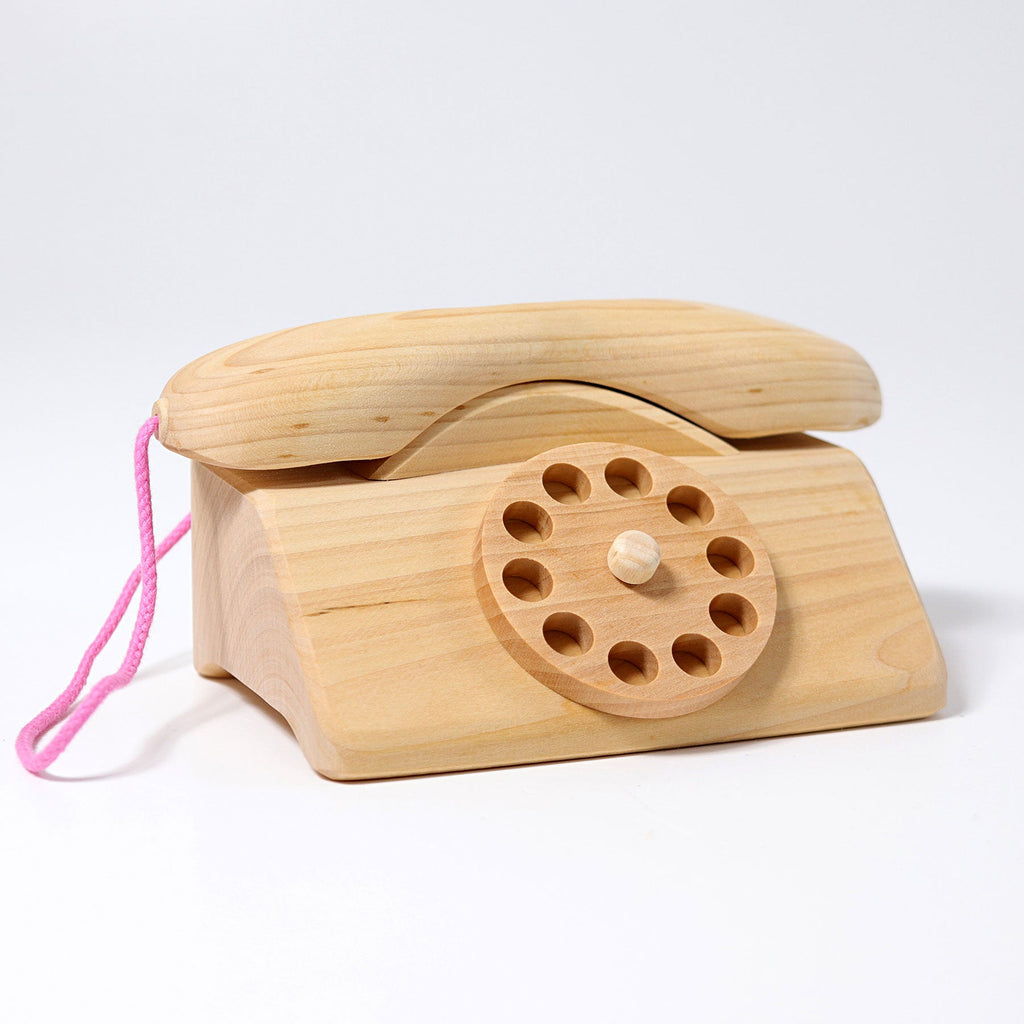 Grimms Telefon-Ahşap Waldorf ve Montessori Oyuncak-1-Kidsmondo