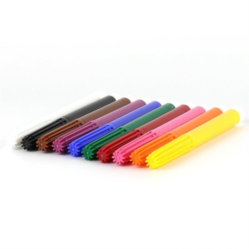 ÖkoNorm Yıkanabilir Keçeli Kalem - 9 renk + 1 silgi-kalem ( ÖkoTEST: Çok İyi )-Resim & Çizim & Boya-3-Kidsmondo