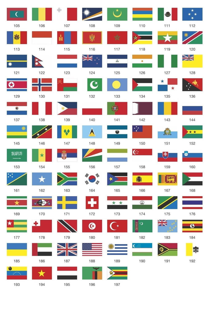 Poppik Discovery Sticker Poster - Flags of the World-DISCOVERY STICKER POSTERS-5-Kidsmondo