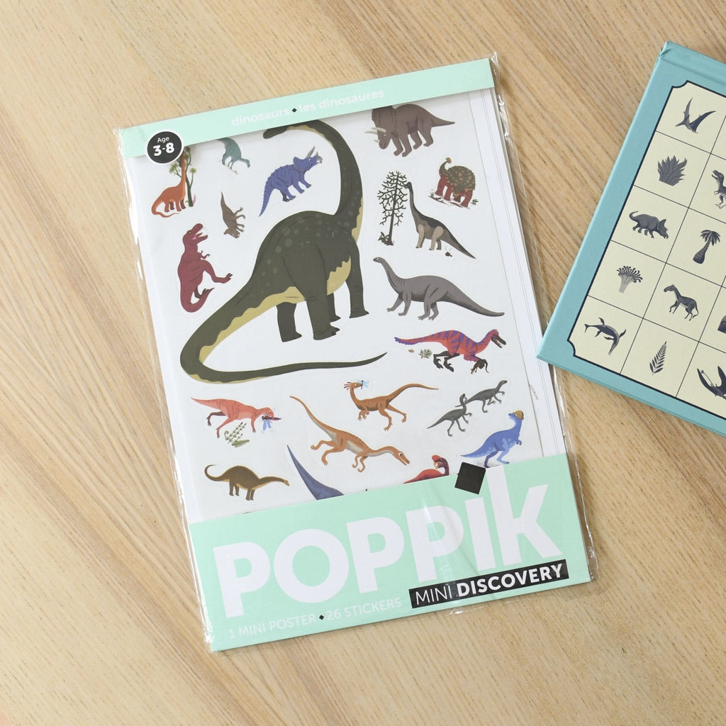 Poppik Mini Poster - Dinosaurs-MINI POSTERS-5-Kidsmondo