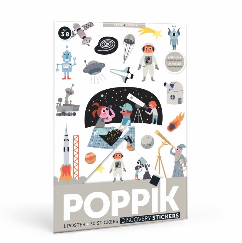Poppik Mini Poster - Space-MINI POSTERS-1-Kidsmondo