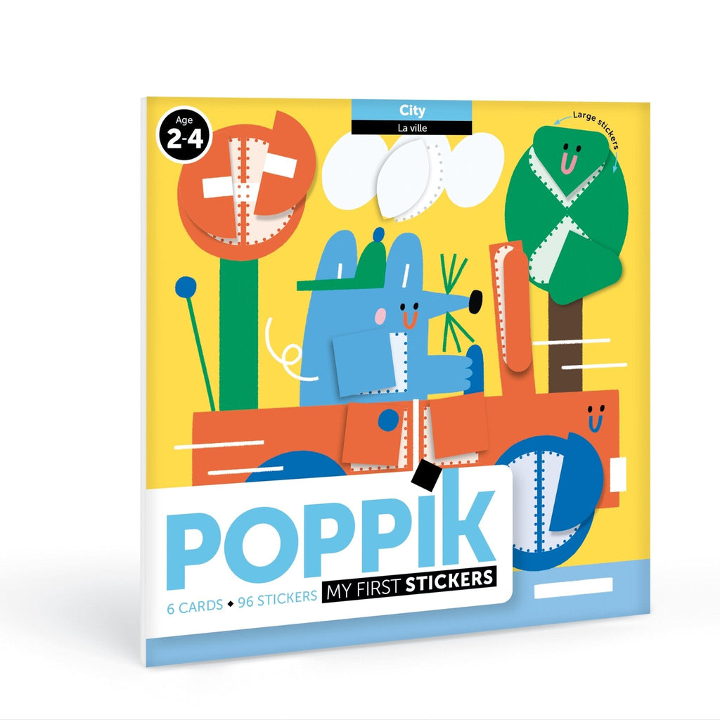 Poppik My First Stickers - City-MY FIRST STICKERS-1-Kidsmondo