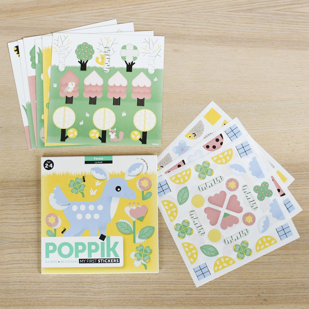 Poppik My First Stickers - Forest-MY FIRST STICKERS-5-Kidsmondo