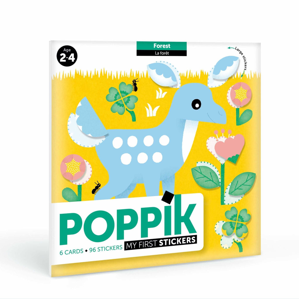 Poppik My First Stickers - Forest-MY FIRST STICKERS-1-Kidsmondo