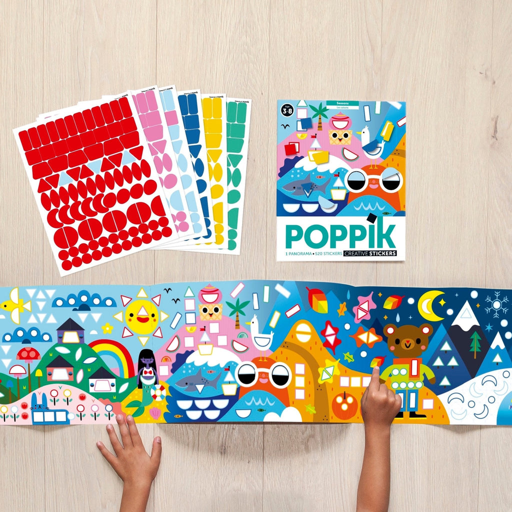 Poppik Panorama Poster - Seasons-PANORAMA POSTERS-4-Kidsmondo