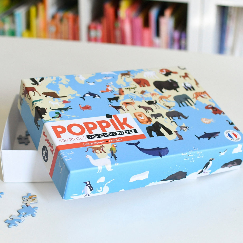 Poppik Puzzle - ANIMALS /500pc-PUZZLE-5-Kidsmondo