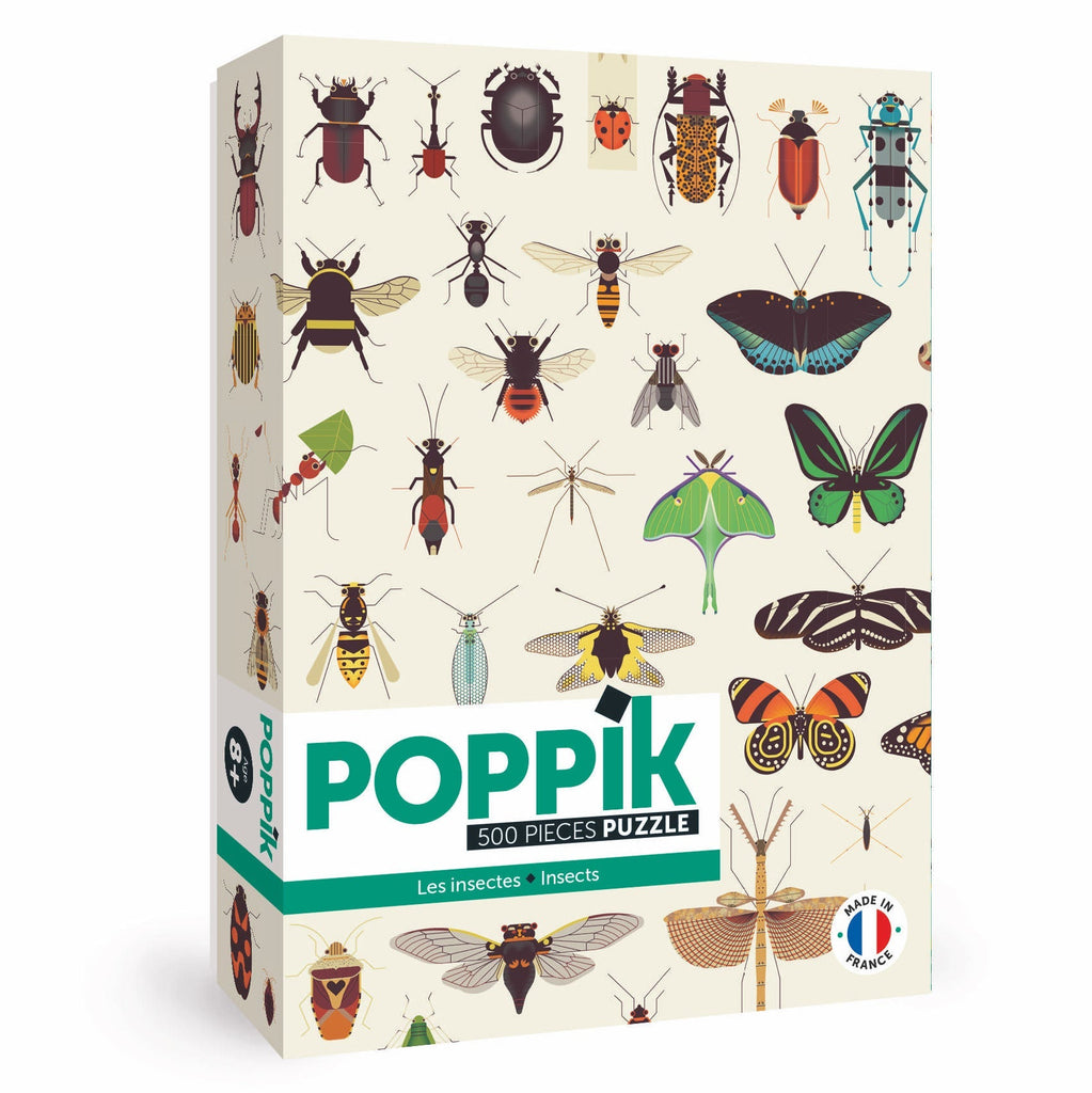 Poppik Puzzle - INSECTS /500pc-PUZZLE-1-Kidsmondo