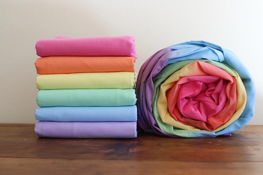 Sarah's Silks Cotton Playcloth - Gökkuşağı Renkleri-Waldorf Aktitivite ve Oyun-2-Kidsmondo